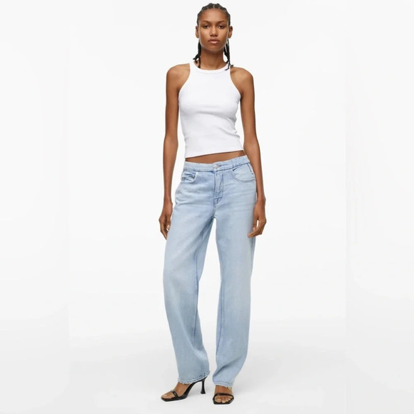 GOOD AMERICAN x ZARA ZW 90’s Relaxed Jeans‎ - Picture 1 of 8